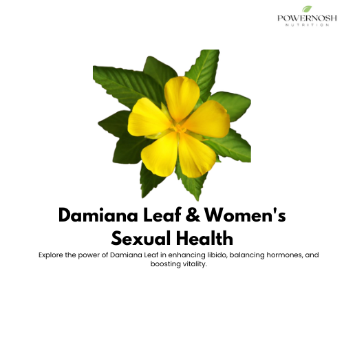 Damiana Leaf: A Natural Boost for Women's Sexual Wellness