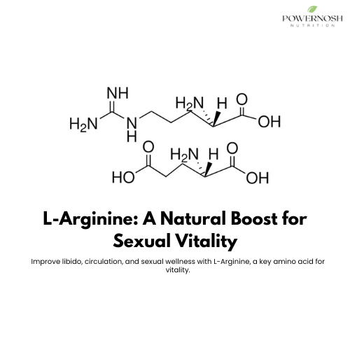L-Arginine: Boosting Sexual Vitality Naturally for Men & Women