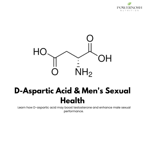 D-Aspartic Acid: Boosting Testosterone & Men's Sexual Wellness Naturally.