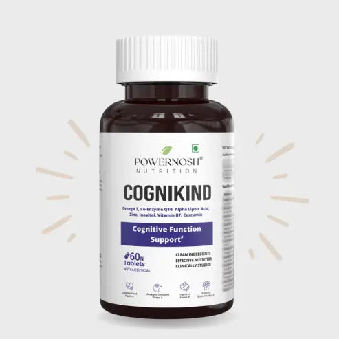 PowerNosh COGNIKIND Cognitive Wellness Tablets