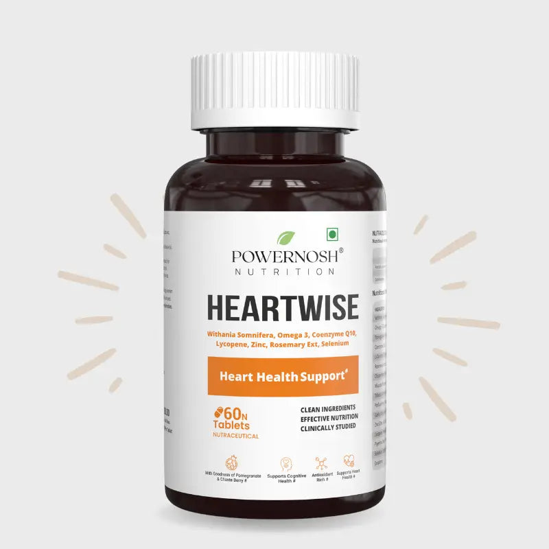 PowerNosh HEARTWISE Heart Health Tablets